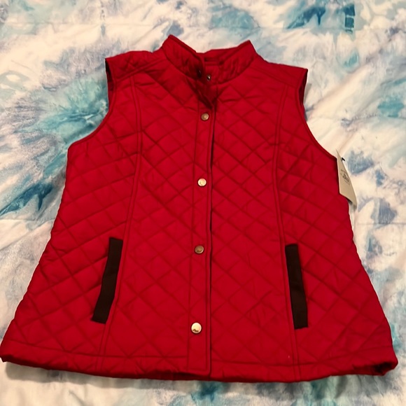 G.H. Bass & Co. Jackets & Blazers - Red vest